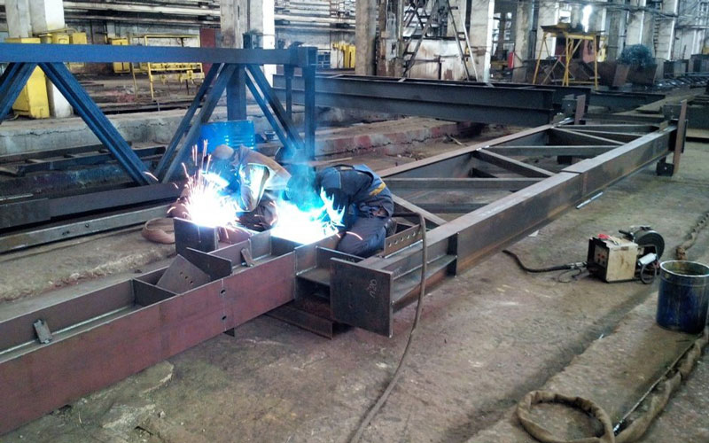 «НЗМК» Реализованные проекты - Изготовление металлоконструкций для цеха Алексинского опытного механического завода