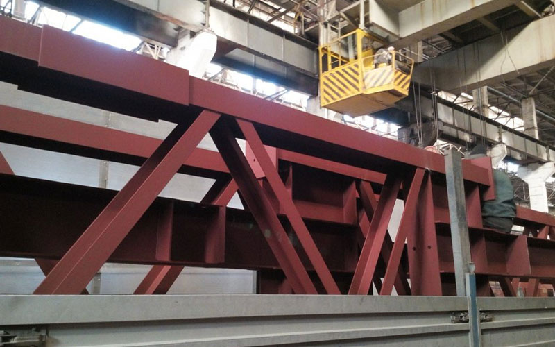 «НЗМК» Реализованные проекты - Изготовление металлоконструкций для цеха Алексинского опытного механического завода